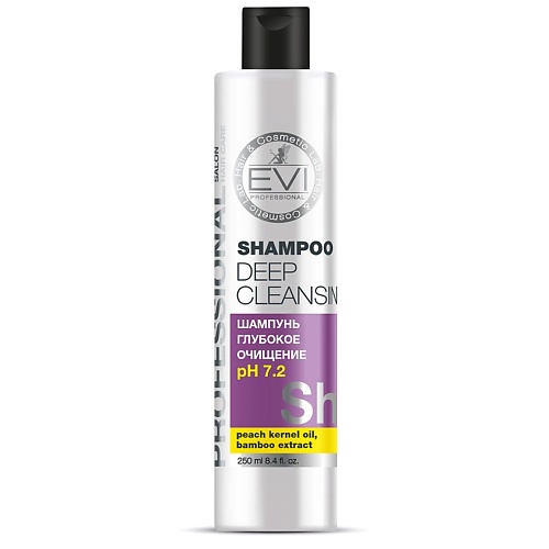 Шампунь для волос EVI PROFESSIONAL Шампунь-пилинг глубокого soft-очищения Professional Salon Hair Care Shampoo Deep Cleansing цена и фото