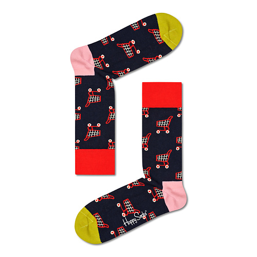 Носки HAPPY SOCKS Носки SHOP TIL YOU DROP сумка для покупок подарки metro group buying you