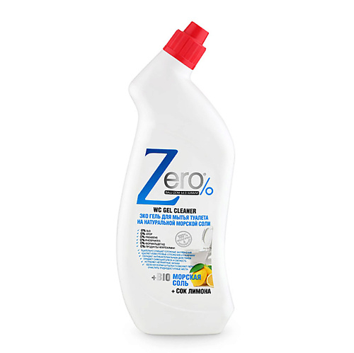 

ZERO Гель для мытья туалета на натуральной морской соли WC Gel Cleaner, Гель для мытья туалета на натуральной морской соли WC Gel Cleaner