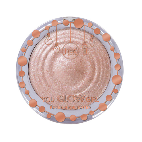 J CAT BEAUTY Пудра хайлайтер для лица YOU GLOW GIRL 1869₽