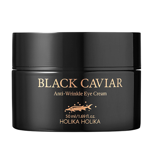 крем для лица holika holika крем для лица с черной икрой black caviar anti wrinkle cream Крем для глаз HOLIKA HOLIKA Крем для области вокруг глаз с черной икрой Black Caviar Anti-Wrinkle Eye Cream