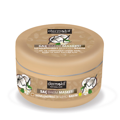 Маска для волос DERMOKIL Маска для волос c кокосом и глиной Coconut&Clay Hair Mask маска из розовой глины для лица dermokil pink clay mask 75 мл