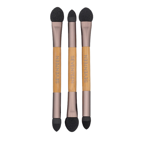 

SEVEN7EEN Набор из 3 аппликаторов для теней EYESH SPONGE APPL BAMBOO, Набор из 3 аппликаторов для теней EYESH SPONGE APPL BAMBOO