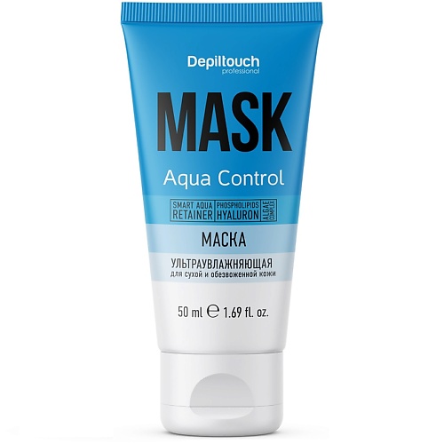 Маска для лица DEPILTOUCH PROFESSIONAL Маска ультраувлажняющая для лица для сухой и обезвоженной кожи Aqua Control Mask
