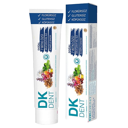 DK DENT Зубная паста с экстрактом натуральных трав ORAL CARE dk dent зубная паста с активированным углем oral care
