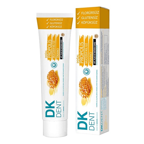 DK DENT Зубная паста с прополисом ORAL CARE modum паста зубная dr dent remineralization of enamel 170 0