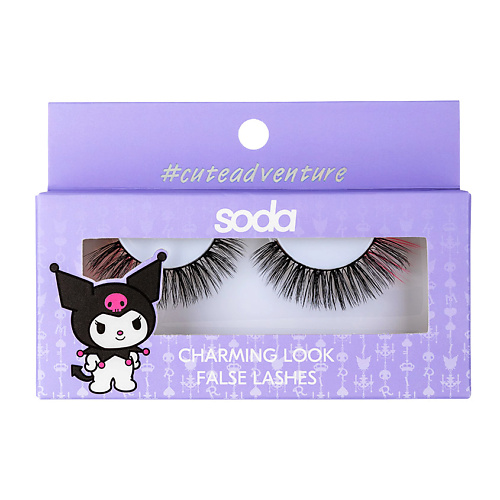 SODA Накладные ресницы CHARMING LOOK #cuteadventure selfie star накладные ресницы eyelashes wet look halo