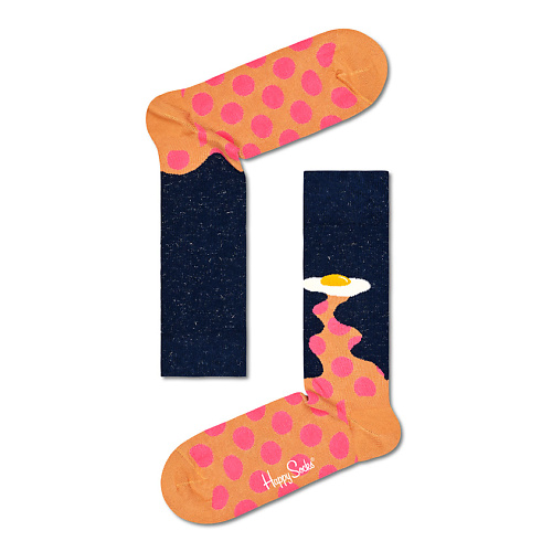 Носки HAPPY SOCKS Носки EGG подарки для неё happy socks носки big dot snowman