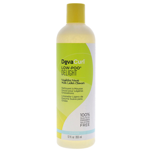 DEVACURL Шампунь увлажняющий и мягко-пенящийся для кудрявых волос Delight Low-Poo Cleanser