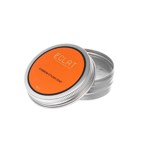 Мыло для бровей ECLAT Мыло для укладки бровей со щеточкой EYEBROW STYLING SOAP