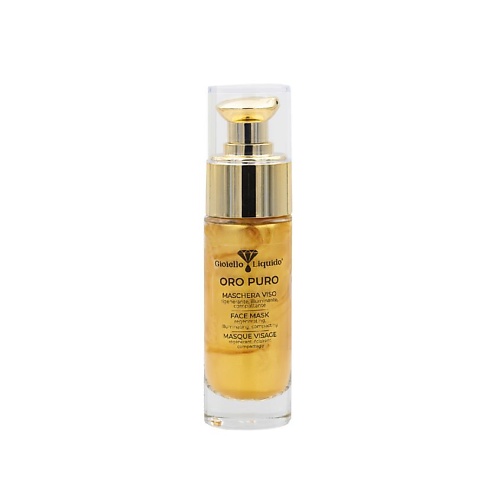

GIOIELLO LIQUIDO Маска для лица "Чистое золото" Pure Gold, Маска для лица "Чистое золото" Pure Gold