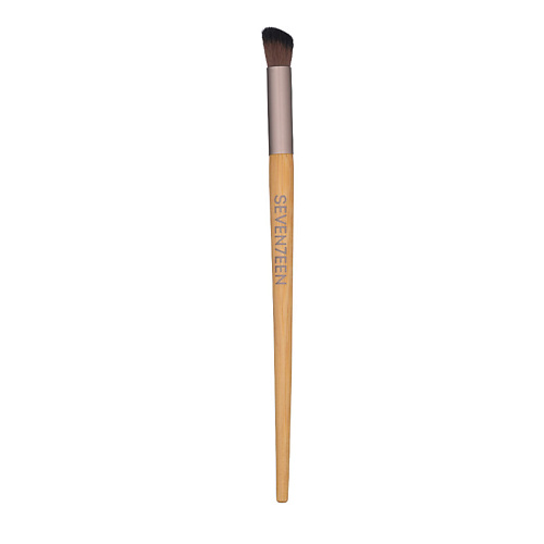 Кисть для лица SEVEN7EEN Кисть для растушевки скошенная BLEND BRUSH BAMBOO HANDLE кисть для контуринга contour brush bamboo handle