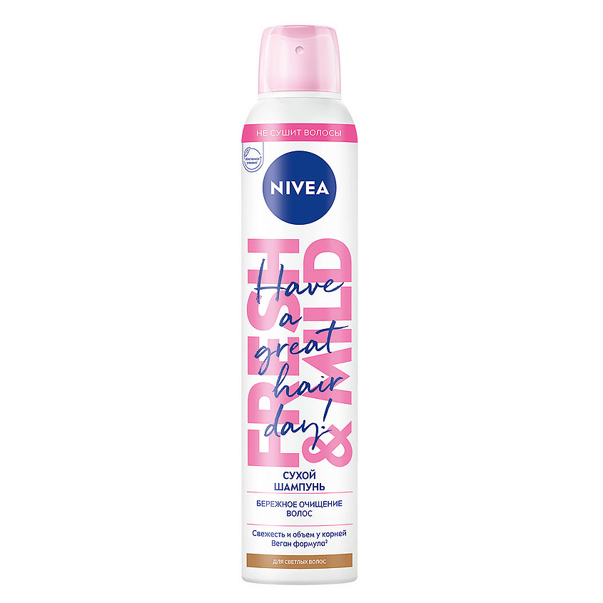 NIVEA Сухой шампунь 3в1 FRESH REVIVE, 200 мл купить по цене 652₽ в ЛЭТУАЛЬ