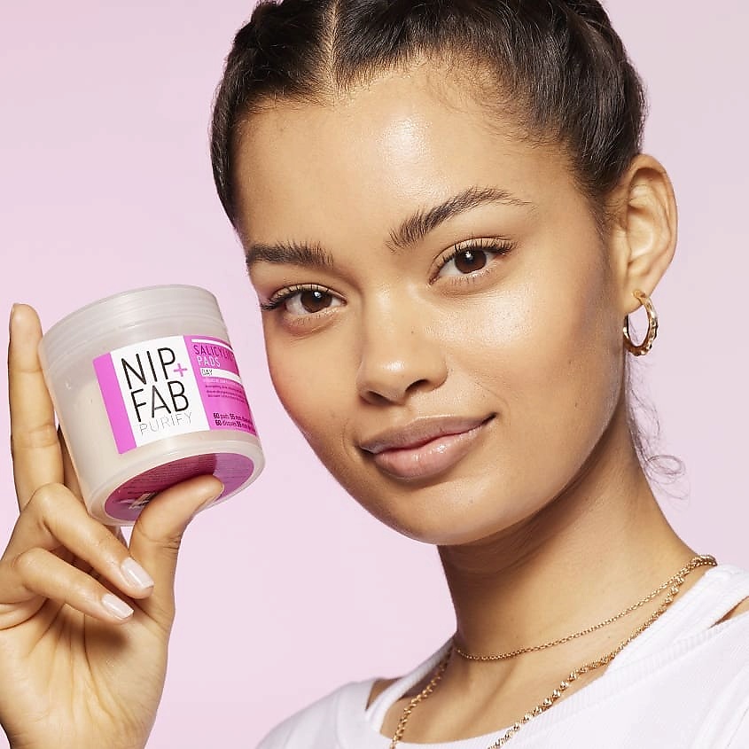 NIP&FAB Диски для лица дневные очищающие с салициловой кислотой Purify Fix Pads Day, фото 2