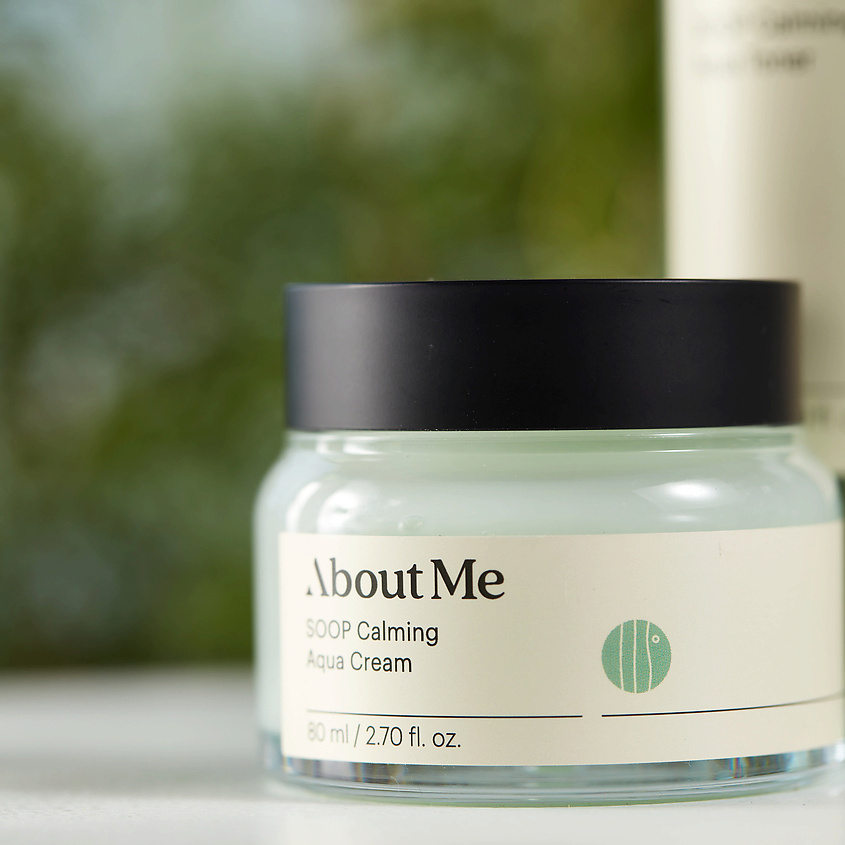 ABOUT ME Крем для лица успокаивающий SOOP Calming Aqua Cream, фото 2