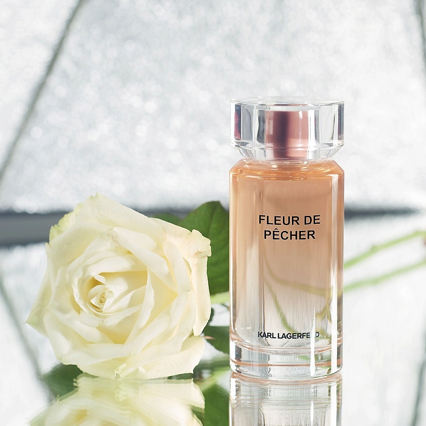 Lagerfeld fleur de pecher top