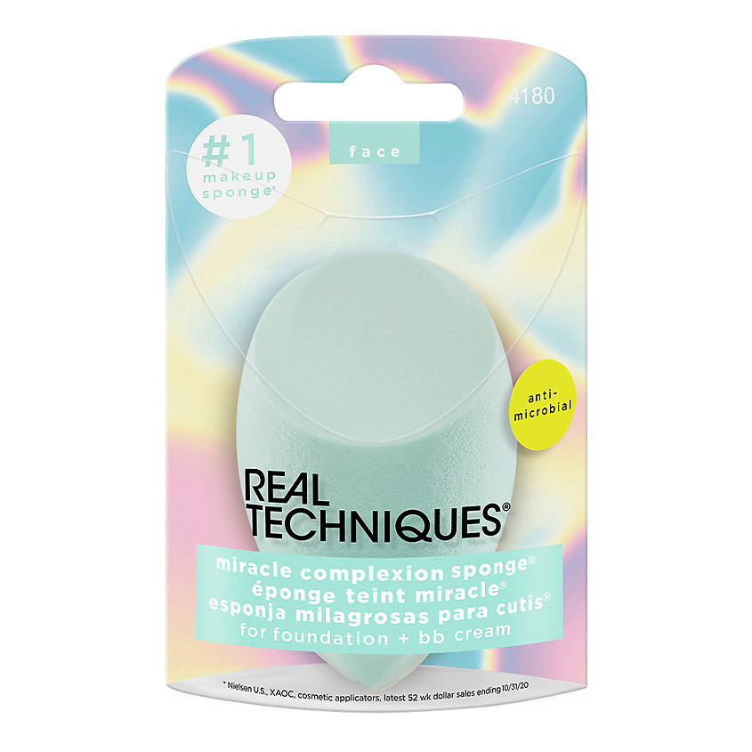REAL TECHNIQUES Спонж для макияжа Summer Haze Miracle Complexion Sponge RTQ000012 - фото 2