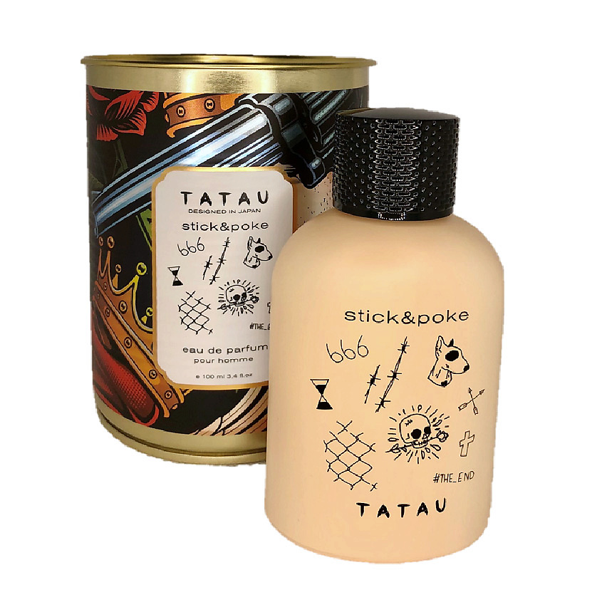 Tattoo stick poke аромат. тату дамьяно. парфюмерная вода tatau irezumi, мужская, 100 мл. тату точка из точек. супер стик с тату фото.