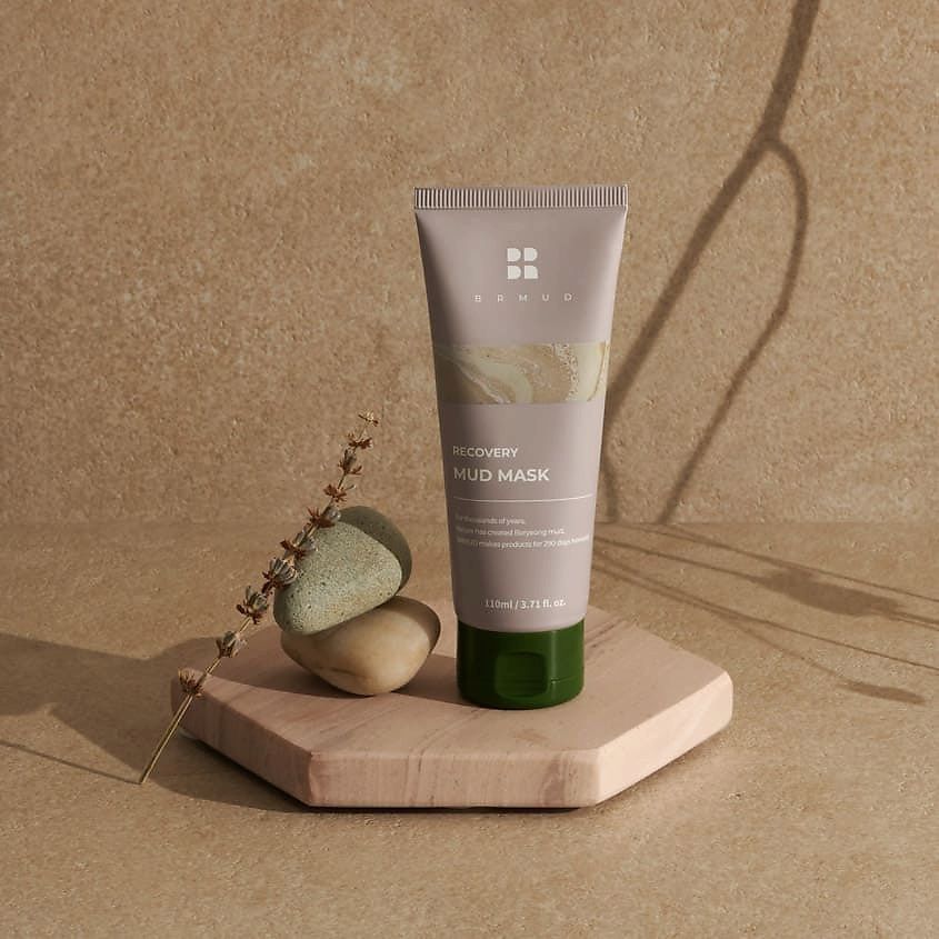 

BRMUD Маска для лица грязевая восстанавливающая Recovery Mud Mask, Маска для лица грязевая восстанавливающая Recovery Mud Mask