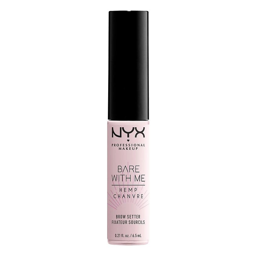 NYX Professional Makeup Фиксирующий гель-уход для бровей с маслом семян конопли BARE WITH ME BROW SETTER NYX600200 - фото 5