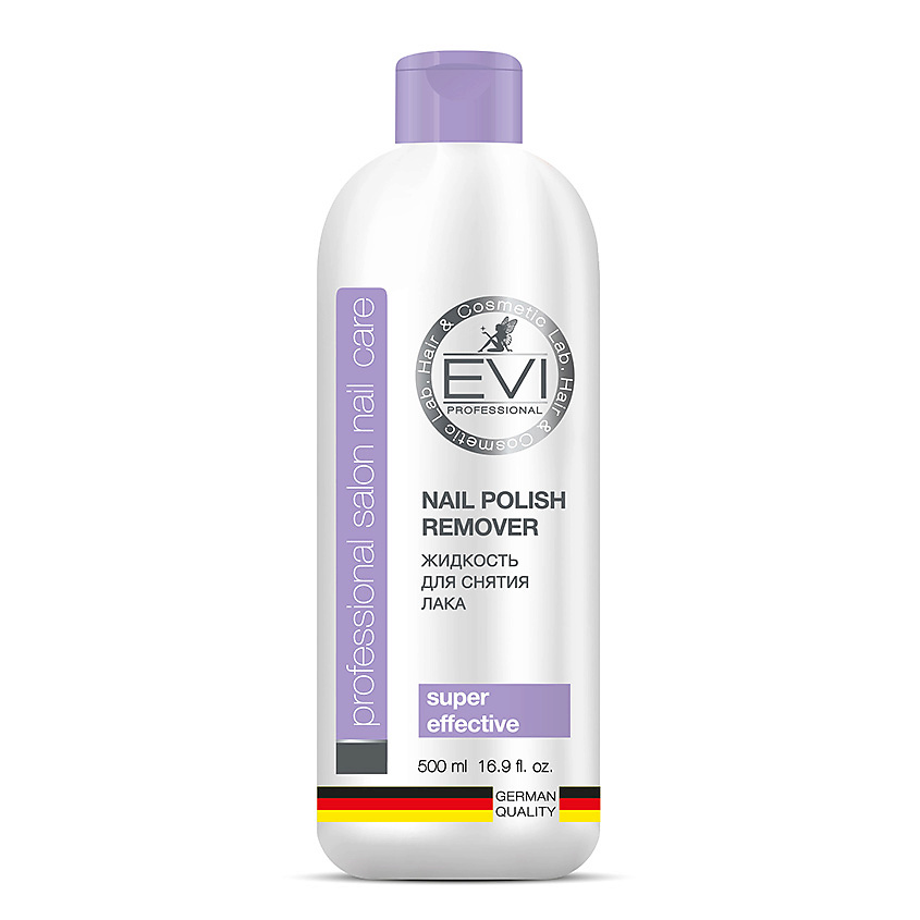 EVI PROFESSIONAL Жидкость для снятия лака с ацетоном Professional Salon Nail Care Nail Polish Remover, фото 6