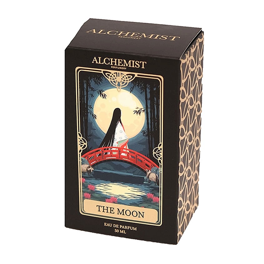 ALCHEMIST Tarot Card "The Moon" LTA022374 купить через Vseblaga.ru