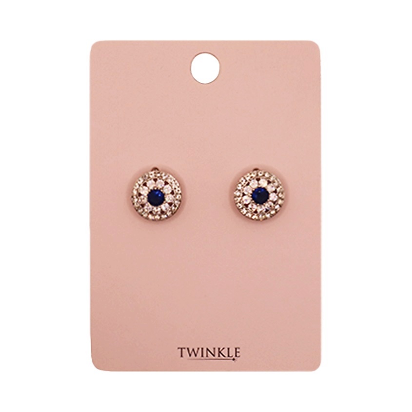 Изображение товара TWINKLE Серьги Dark Blue Classics, 1 пара