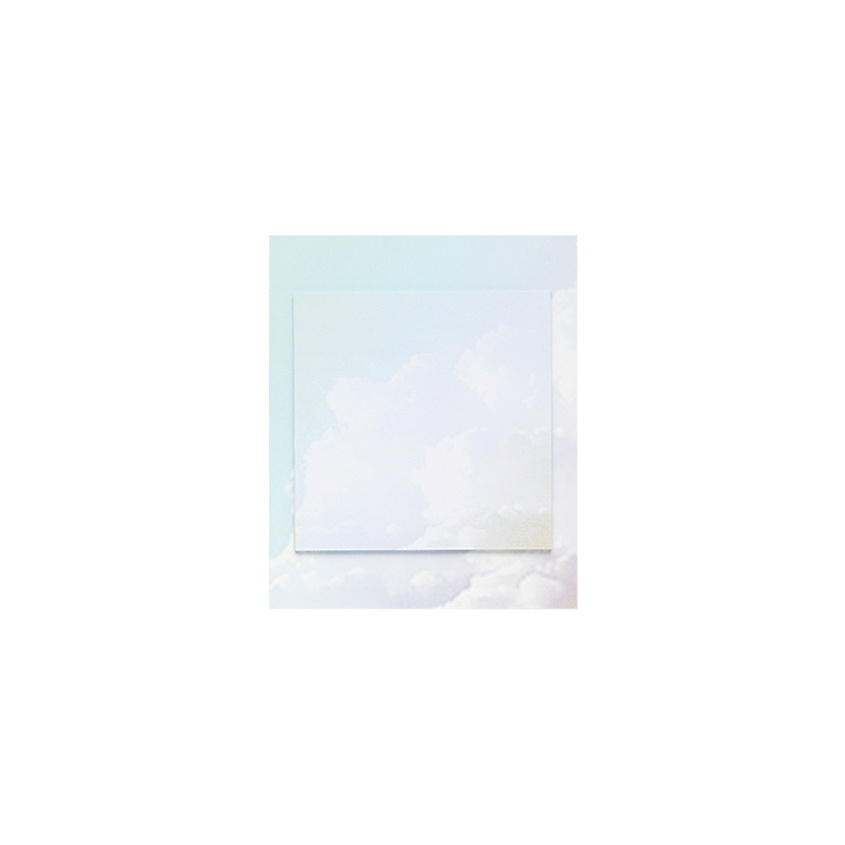 Изображение товара ЛЭТУАЛЬ Стикеры для заметок CLOUDS BLUE, 1 шт.