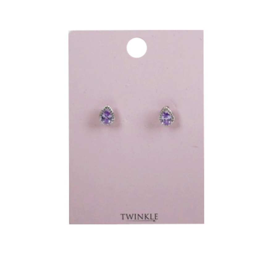 Изображение товара TWINKLE Серьги Light Purple, 1 пара