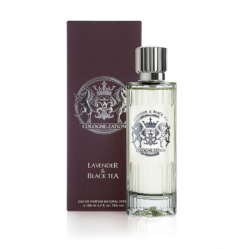 Cologne zation lavender top and black tea