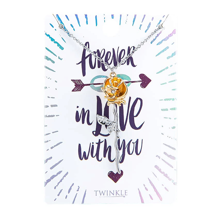 Изображение товара Подвеска с цепочкой Twinkle TO BELOVED ONE изящное украшение подарок