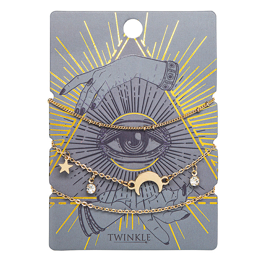 Изображение товара Набор браслетов TWINKLE MYSTIC COLLECTION 3 шт. украшения для магии и астрологии