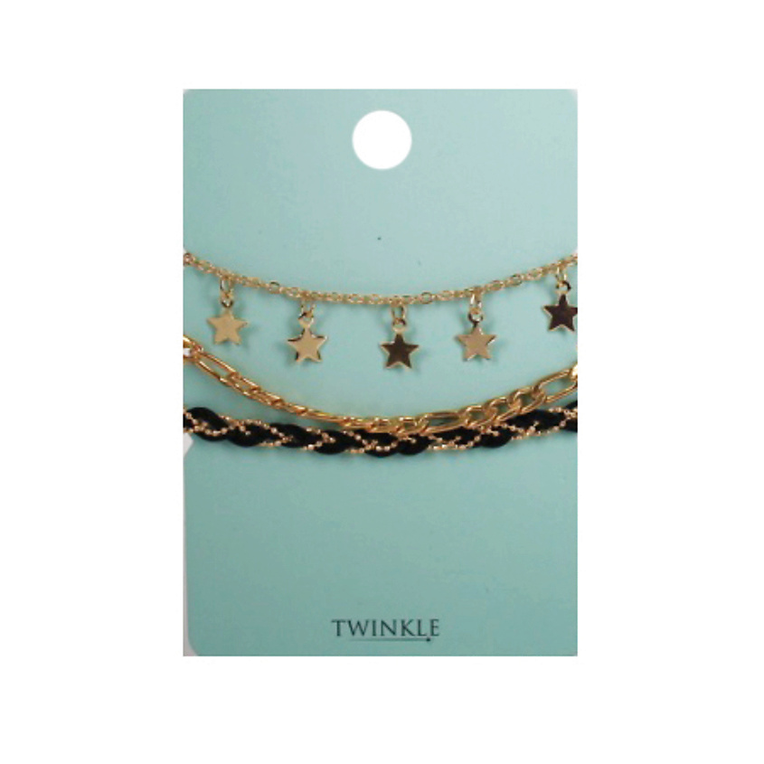 Изображение товара Набор браслетов Stars от Twinkle 3 шт. женские бижутерия