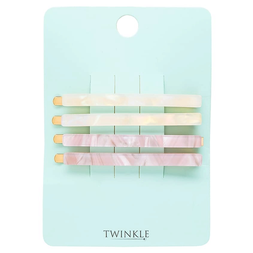Изображение товара TWINKLE Заколки-невидимки для волос PEARL EFFECT, 4 шт.