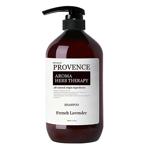 Шампунь для волос MEMORY OF PROVENCE Шампунь для всех типов волос French Lavender шампунь для всех типов волоc memory of provence white musk 500 мл 1шт