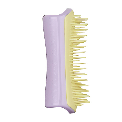 Щетка для шерсти TANGLE TEEZER Расческа для распутывания шерсти Pet Teezer Small Detangling & Dog Grooming Brush Lilac and Butter цена и фото