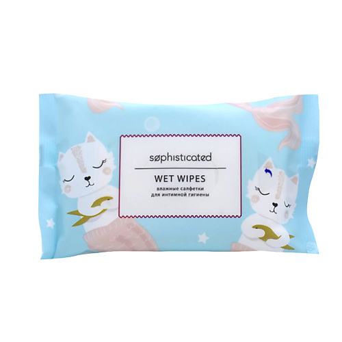 Салфетки для интимной гигиены ЛЭТУАЛЬ SOPHISTICATED Влажные салфетки для интимной гигиены