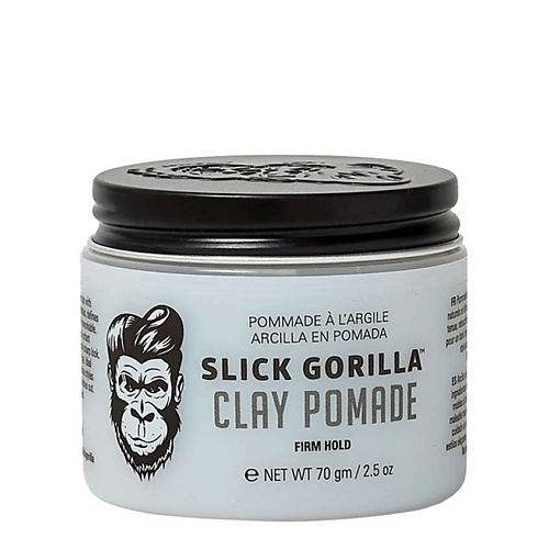 Глина для укладки волос SLICK GORILLA Глина для укладки волос сильной фиксации Clay Pomade Firm Hold глина для укладки волос wonk сильной фиксации с классическим ароматом 100 мл