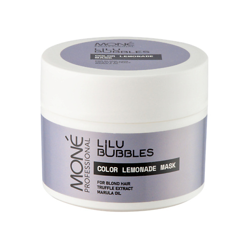 Маска для волос MONE PROFESSIONAL Маска для интенсивного ухода и питания осветленных волос Lilu Bubbles цена и фото