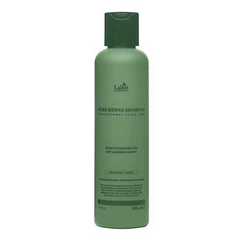 LADOR Укрепляющий шампунь с хной Pure Henna Shampoo lador pure henna shampoo шампунь для волос с хной укрепляющий 200 мл