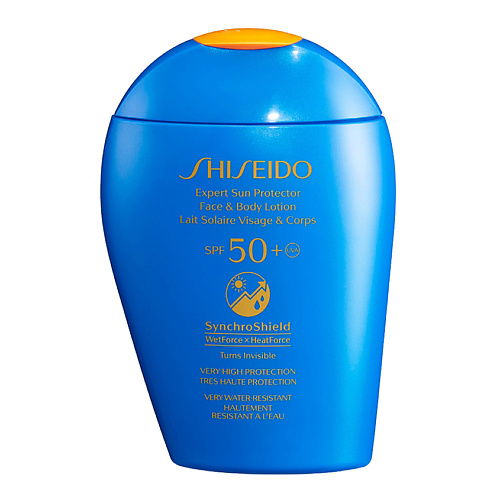 Солнцезащитный лосьон для лица и тела SHISEIDO Солнцезащитный лосьон для лица и тела SPF 50+ Expert Sun