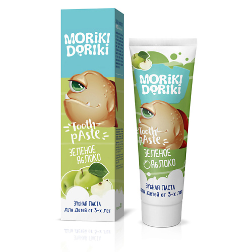 MORIKI DORIKI Детская зубная паста «MIMZU зеленое яблоко»