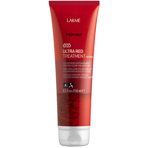 

LAKME Средство для поддержания оттенка окрашенных волос Красный Teknia Ultra Red Treatment, Средство для поддержания оттенка окрашенных волос Красный Teknia Ultra Red Treatment