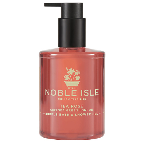 Гель для душа NOBLE ISLE Гель для ванны и душа Чайная роза