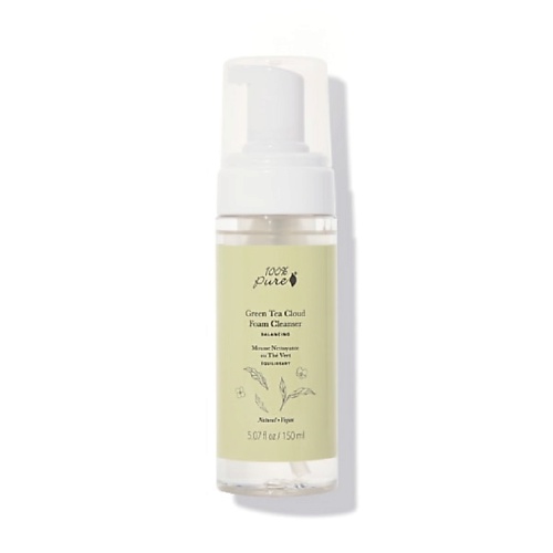 

100% PURE Пенка для умывания Зеленый чай Green Tea Cloud Foam Cleanser, Пенка для умывания Зеленый чай Green Tea Cloud Foam Cleanser