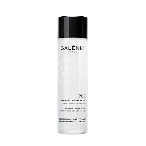GALENIC Мягкая мицеллярная вода для снятия макияжа с лица и глаз Pur Gentle Micellar Water