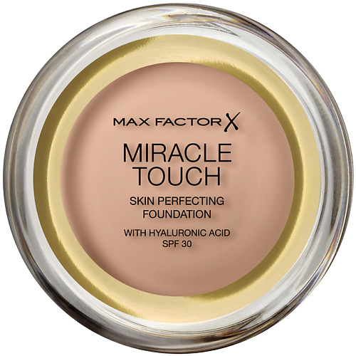 Тональные средства MAX FACTOR Тональная основа для лица Miracle Touch с гиалуроновой кислотой SPF 30