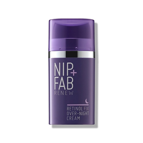 Крем для лица NIP&FAB Крем для лица ночной с ретинолом Renew Retinol Fix Over-Night Cream активный крем с ретинолом для лица line repair fix retinol e active cream 60мл