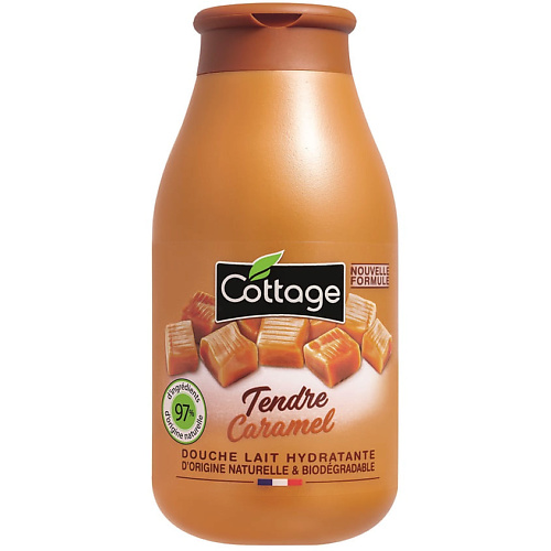 cottage moisturizing shower gel Гель для душа COTTAGE Молочко для душа увлажняющее Moisturizing Shower Milk – Sweet Caramel