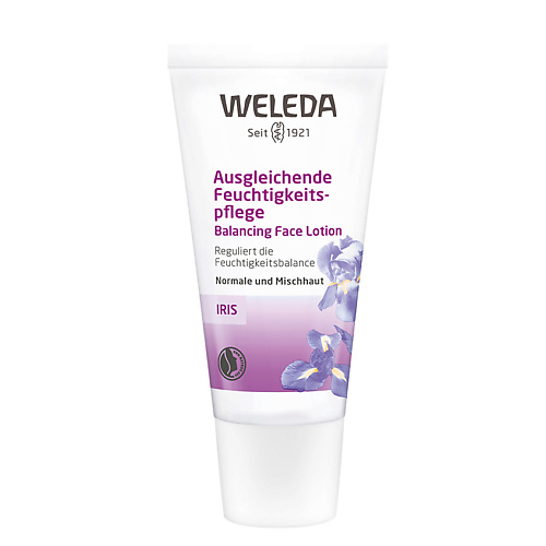 

WELEDA Освежающий увлажняющий ирисовый крем-уход для лица, Освежающий увлажняющий ирисовый крем-уход для лица